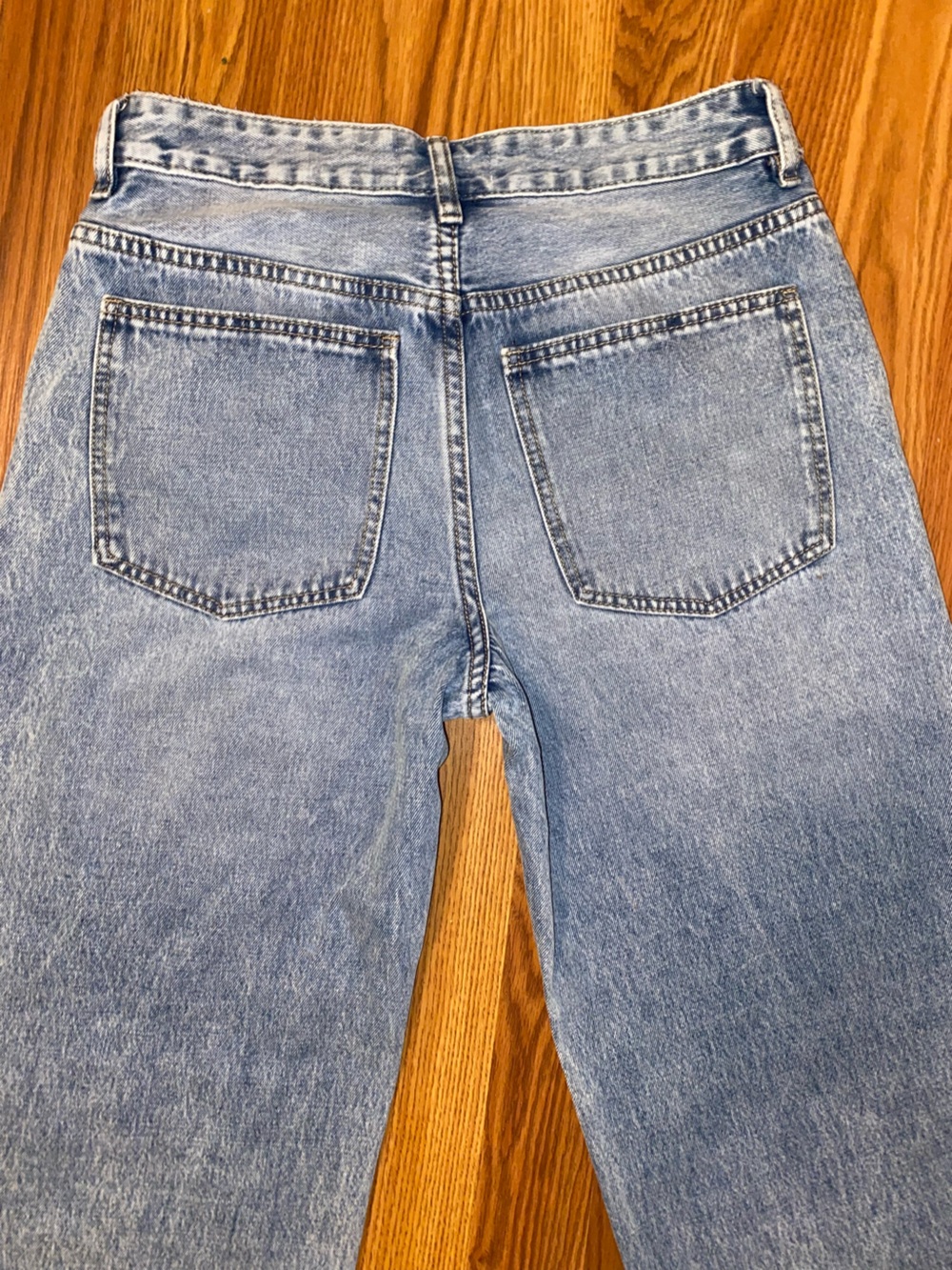 RISE Supply Co. | Light Blue Star Patch Jeans | Size 9 - Picture 7 of 8